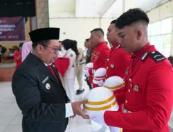 Bupati Takalar Kukuhkan Anggota Paskibraka