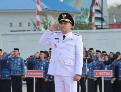 Wabup Irup Peringatan HUT ke-80 RI Tingkat Kab. Takalar