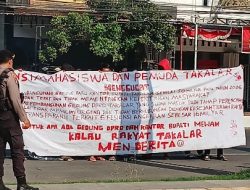 Rapat Paripurna DPRD Takalar Diwarnai Aksi Demonstrasi