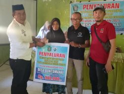 Pemdes Bontomanai Salurkan BLT Dana Desa Rp 900 Ribu untuk 20 KPM