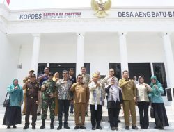 Koperasi Merah Putih Aeng Batu-Batu Jadi Penggerak Ekonomi Desa, Sesmen Koperasi Beri Apresiasi