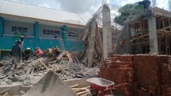 Proyek Pendampingan Krimsus Polda Sulsel di Takalar Ambruk