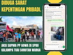 Diduga Sarat Kepentingan Pribadi, Aksi SAPMA PP Gowa di SPBU Kalampa Tuai Sorotan Warga